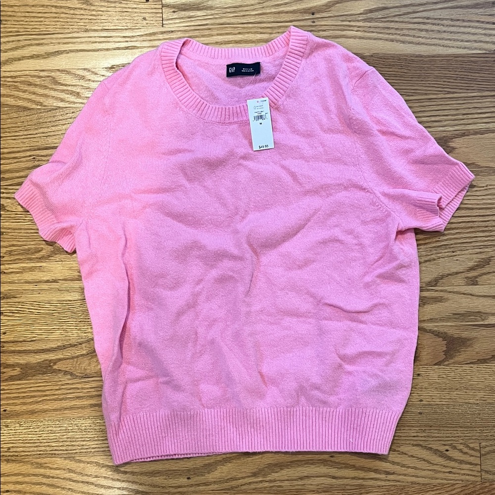 GAP Pink Crew Neck Sweater